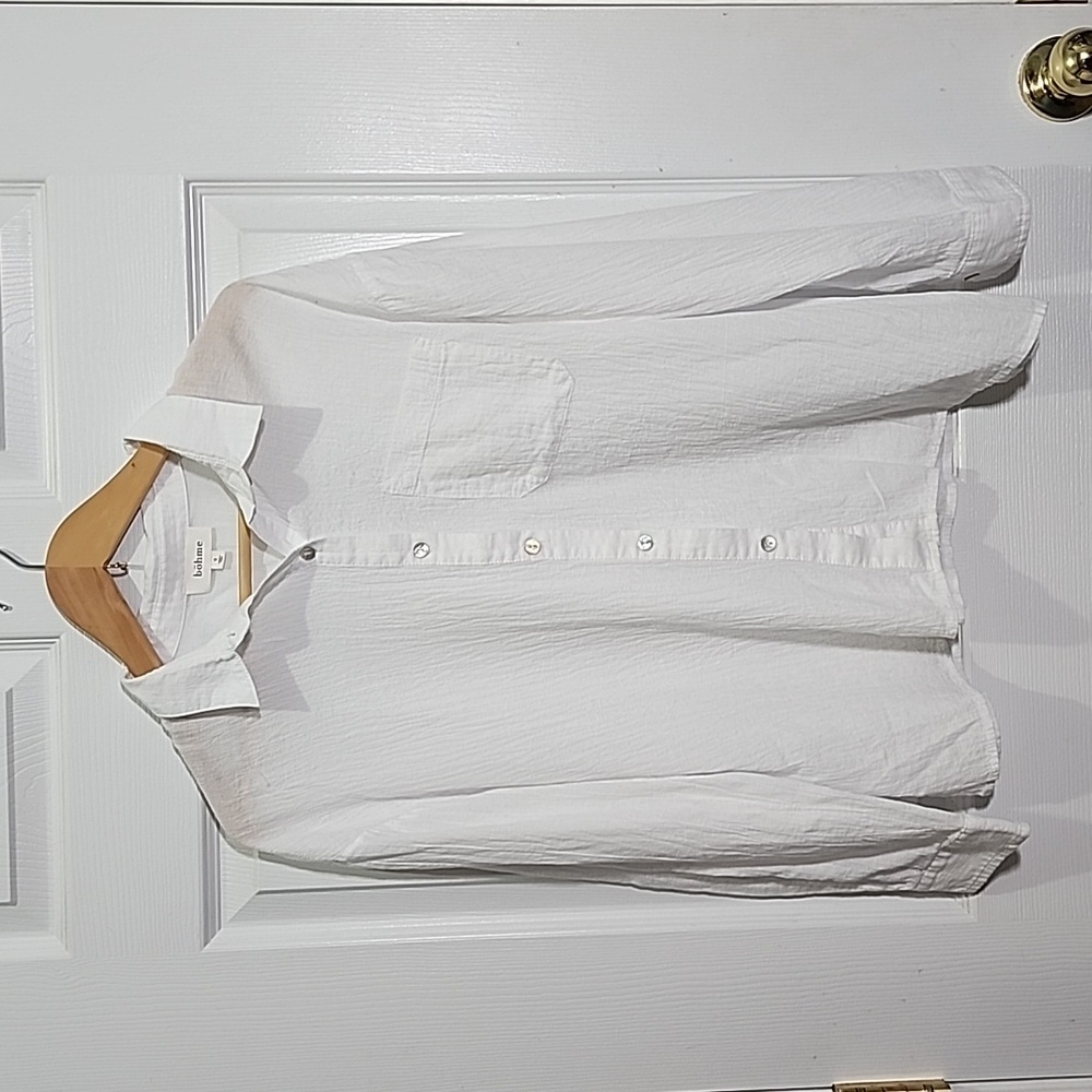 ⭐️Böhme Carmen button up top size S